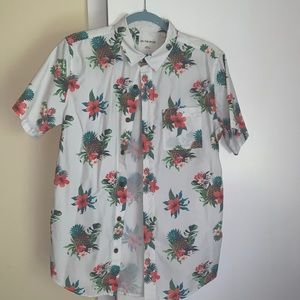 On The Byas Tropical Button Down Flannel